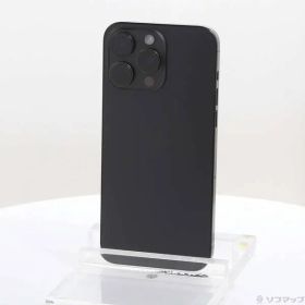 〔中古品〕 iPhone15 Pro Max 1TB ブラックチタニウム MU6Y3J／A SIMフリー【262】