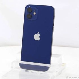 〔中古品〕 iPhone12 64GB ブルー MGHR3J／A SIMフリー【371】
