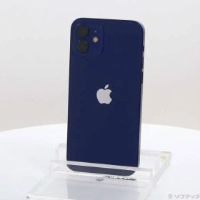 〔中古品〕 iPhone12 128GB ブルー MGHX3J／A SIMフリー【196】