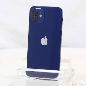 〔中古品〕 iPhone12 128GB ブルー MGHX3J／A SIMフリー【377】
