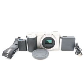 【極上品】SONY ソニー ILCE-6000 Silver ショット数2944枚!