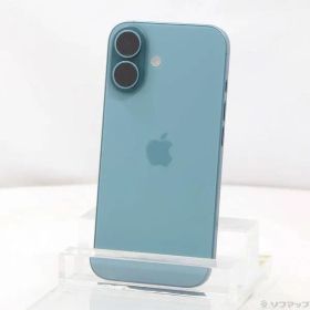 〔中古品〕 iPhone16 128GB ティール MYDV3J／A SIMフリー【262】