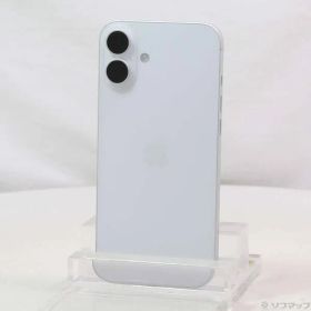 〔中古品〕 iPhone16 Plus 256GB ホワイト MXVH3J／A SIMフリー【377】