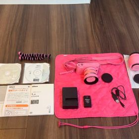 Nikon J1 ダブルズームキット ミラーレスカメラ 付属品多数