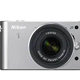 【中古】 Nikon ニコン ミラーレス一眼カメラ Nikon ニコン 1 (ワン) J1 (ジェイワン) 標準ズームレンズキット シルバーN1 J1HLK SL