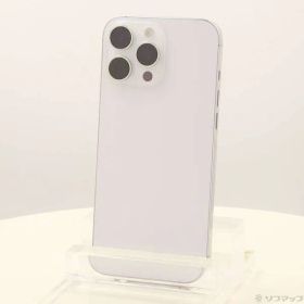 〔中古品〕 iPhone16 Pro Max 512GB ホワイトチタニウム MYWM3J／A SIMフリー【349】