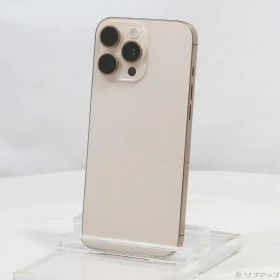 〔中古品〕 iPhone16 Pro Max 512GB デザートチタニウム MYWN3J／A SIMフリー【305】