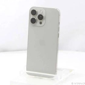 〔中古品〕 iPhone16 Pro Max 1TB ナチュラルチタニウム MYWU3J／A SIMフリー【269】