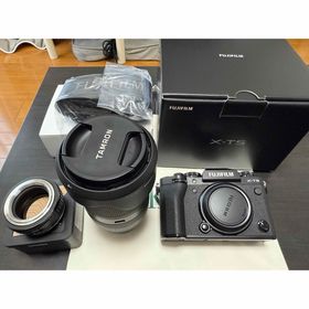 フジフイルム(富士フイルム)のFUJIFILM X-T5本体＋tamron18-300mm＋M42アダプター(ミラーレス一眼)