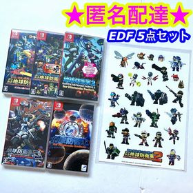 Switch 地球防衛軍2 3 4.1 デジボク地球防衛軍 1 2 合計6点(家庭用ゲームソフト)