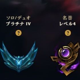 プラチナ4 メアド・パス変更可能【30日間保証】【本人認証済み】 | LoL(リーグオブレジェンド)のアカウントデータ、RMTの販売・買取一覧