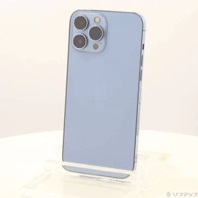 〔中古品〕 iPhone13 Pro Max 512GB シエラブルー MLJX3J／A SIMフリー【262】