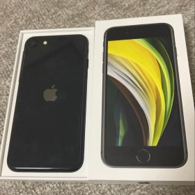 再値下げ i phone SE2 本体64GB ブラック SIMフリー