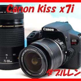 Canon kiss x7i⭐️スマホに転送♪⭐️自撮り可能⭐️高性能映像機能