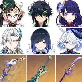 フリーナ+草薙の稲光+キィニチ+ヌヴィレット+エミリエ+天空の翼+雷電将軍1凸+若水+山の王の長牙+ | 原神のアカウントデータ、RMTの販売・買取一覧