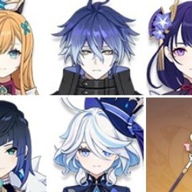 フリンズ+フリーナ+香りのシンフォニスト+夜蘭+夢見月瑞希+エスコフィエ+雷電将軍+四風原典+ジン+ | 原神のアカウントデータ、RMTの販売・買取一覧