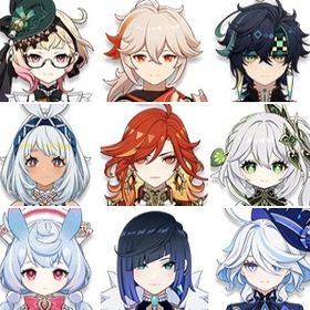 シグウィン+エミリエ+フリーナ+マーヴィカ+ナヒーダ+ムアラニ+天空の刃+楓原万葉+夜蘭+キィニチ | 原神のアカウントデータ、RMTの販売・買取一覧