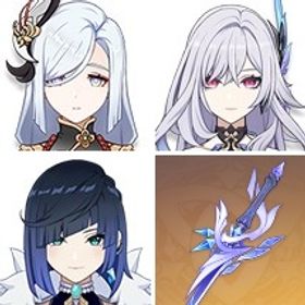 即対応|夢見月瑞希+申鶴1凸+夜蘭+スカーク4凸+ディルック+蒼耀+天空の刃+刻晴+ディシア|引退垢 | 原神のアカウントデータ、RMTの販売・買取一覧