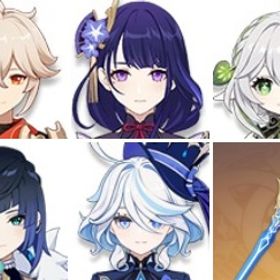 ディルック+楓原万葉+雷電将軍+蒼古なる自由への誓い+ティナリ+フリーナ+天空の脊+天空の傲+夜蘭+ | 原神のアカウントデータ、RMTの販売・買取一覧