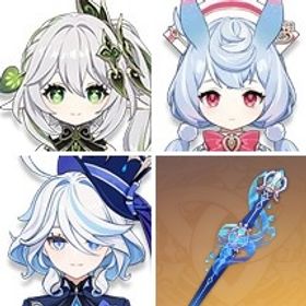 刻晴+シグウィン+ディルック+ティナリ+夢見月瑞希+フリーナ3凸+静水流転の輝き+天空の脊+ナヒーダ | 原神のアカウントデータ、RMTの販売・買取一覧