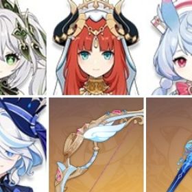 夢見月瑞希+白雨心弦+シグウィン+ニィロウ+ティナリ+静水流転の輝き+ジン+七七+ナヒーダ+フリーナ | 原神のアカウントデータ、RMTの販売・買取一覧