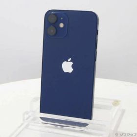 〔中古品〕 iPhone12 mini 64GB ブルー MGAP3J／A SIMフリー【305】