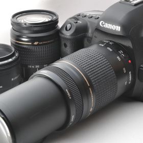 【中古】【1ヶ月保証】 キヤノン Canon EOS 5D Mark IV 超望遠トリプルレンズセット CFカード付き