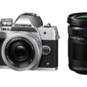 OLYMPUS OM-D E-M10 Mark IV EZダブルズームキット シルバー ミラーレス一眼カメラ オリンパス