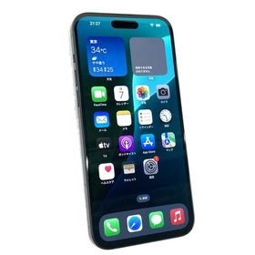 中古 Apple iPhone15 Plus 128GB ブラック MU083J／A SIMフリー ネットワーク利用制限▲判定