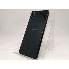 【中古】SONY 国内版 【SIMフリー】 Xperia 10 III Lite ブラック 6GB 64GB XQ-BT44【日本橋3】保証期間１ヶ月【ランクC】