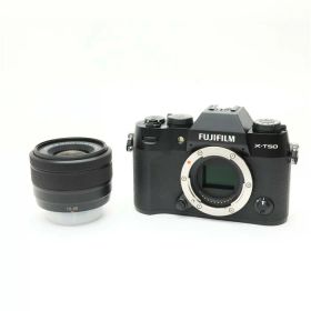 【中古】 《美品》 FUJIFILM X-T50 XC15-45mmレンズキット ブラック [ デジタルカメラ ]