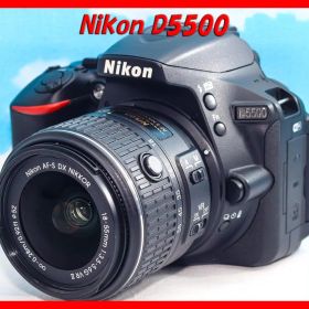 ニコン Nikon D5500 スマホ転送機能付⭐️ 高画質2416万画素⭐️