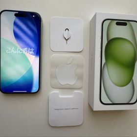 iPhone15 128GB グリーン SIMフリー