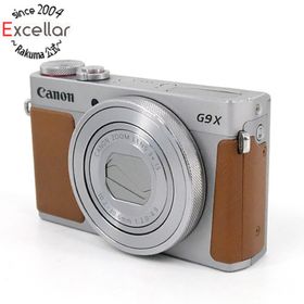 キヤノン(Canon)のCanon製 PowerShot G9 X シルバー 2020万画素(コンパクトデジタルカメラ)
