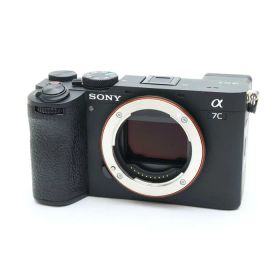 【中古】 《良品》 SONY α7C II ボディ ILCE-7CM2 B ブラック【ファインダーカバーSDスロット部品交換/各部点検済】 [ デジタルカメラ ]