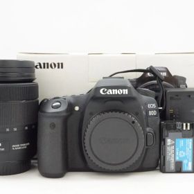 C130050)Canon EOS 80D デジタル一眼レフ １８－１３５㎜ レンズキット