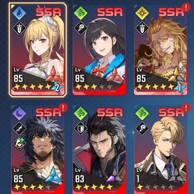 早坂7凸+葵3凸+トーマス6凸+潤一郎4凸+リュー5凸+その他 | 俺アラ(俺だけレベルアップな件：ARISE)のアカウントデータ、RMTの販売・買取一覧