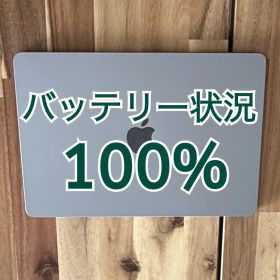 バッテリー100% M2 MacBook Air / 8GB / 512GB