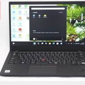訳有 フルHD 14型 Lenovo ThinkPad X1 Carbon Gen6 Windows11 第10世代 i5-10210U 8GB NVMe 256GB-SSD カメラ LTE 無線 Office 管:1631v