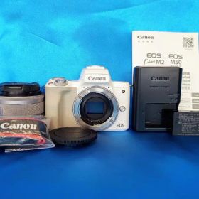 ■美品 キャノン Canon EOS Kiss M EF-M レンズキット