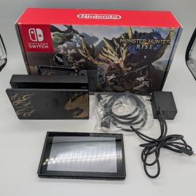 【中古・超美品】Nintendo SWITCH モンハンライズ版 箱付 ケース付 Nintendo Switch モンスターハンターライズ スペシャルエディション