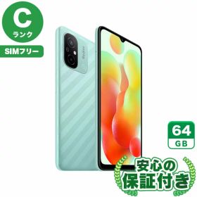 【ポイント5倍】SIMフリー Redmi 12C ミントグリーン64GB 本体[Cランク] Androidスマホ 中古 送料無料 当社6ヶ月保証