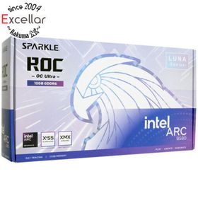 【新品訳あり(箱きず・やぶれ)】 SPARKLE SPARKLE Intel Arc B580 ROC Luna OC Ultra SB580RW-12GOC PCIExp 12GB(PCパーツ)