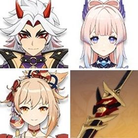 即対応|荒瀧一斗6凸+夢見月瑞希+風鷹剣+宵宮1凸+珊瑚宮心海+赤角石塵滅砕|引退垢 | 原神のアカウントデータ、RMTの販売・買取一覧