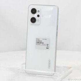 〔中古品〕 OPPO Reno9 A 128GB ムーンホワイト CPH2523 SIMフリー【262】
