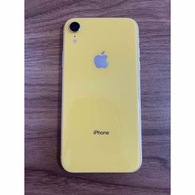 アイフォーン(iPhone)のiPhone XR イエロー 128GB(スマートフォン本体)