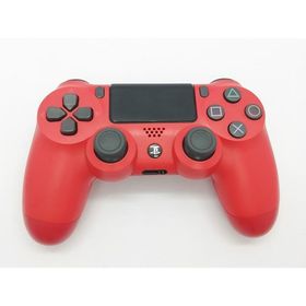 【中古】SONY ワイヤレスコントローラー(DUALSHOCK 4) CUH-ZCT2J11 [マグマ・レッド]【中野】保証期間１週間【ランクB】