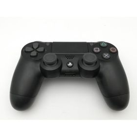 【中古】SONY ワイヤレスコントローラー(DUALSHOCK 4) CUH-ZCT2J [ジェット・ブラック]【中野】保証期間１週間【ランクC】