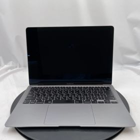 ★起動×★Apple MacBook Air M1, 13-inch, 2020 スペースグレイ [- - - 13.3インチ -] 中古 ノートパソコン (RM271)