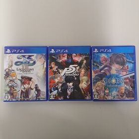 ★即決★送料無料★【PS4】 イース8 -Lacrimosa of DANA-・ペルソナ5・スターオーシャン5 セット まとめ売り
